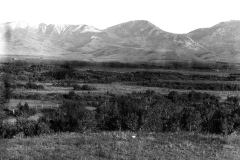 Bighorn Range above Little Goose Creek-c.1903