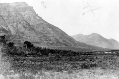 Waterton Lakes Ashes survey camp 1874