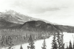 Old Fort Point Athabasca River, ca. 1910s