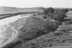 Powder River near Arvada 1950