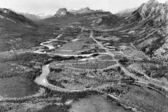 Banff Sawback Range Air Photograph-1921